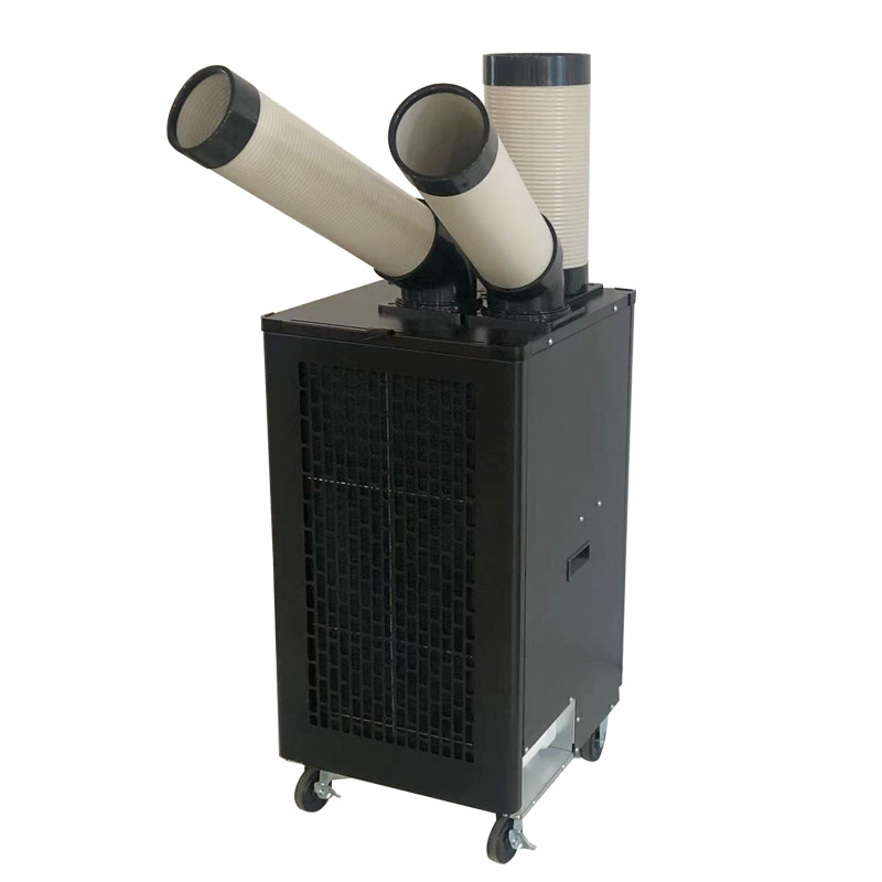 3.5kw Aire acondicionado de punto portátil Unidades de enfriamiento de punto fácil de mover Aire acondicionado de punto de enfriamiento urgente