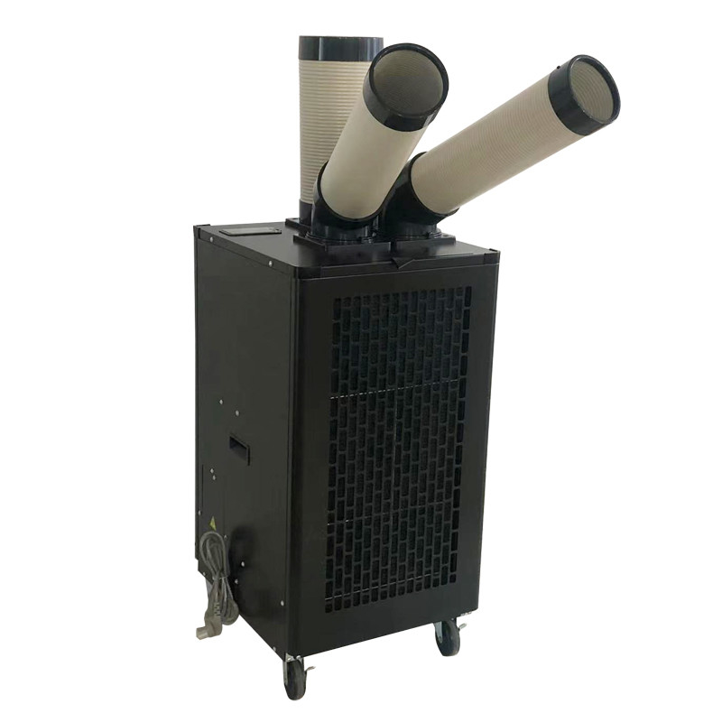 3.5kw Aire acondicionado de punto portátil Unidades de enfriamiento de punto fácil de mover Aire acondicionado de punto de enfriamiento urgente