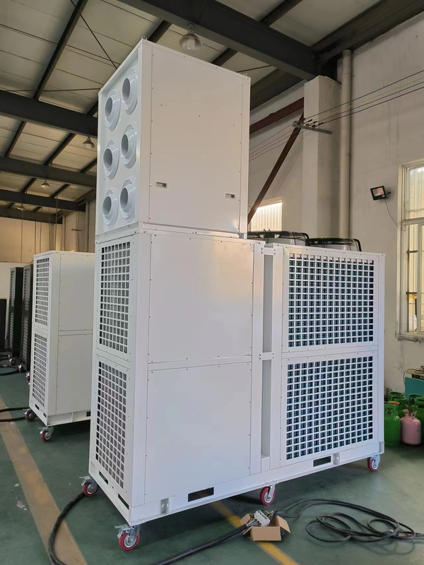 24Ton/84KW Aire acondicionado para tiendas industriales para eventos Exposición de tiendas, bodas, exposiciones de automóviles, campamentos de fiestas