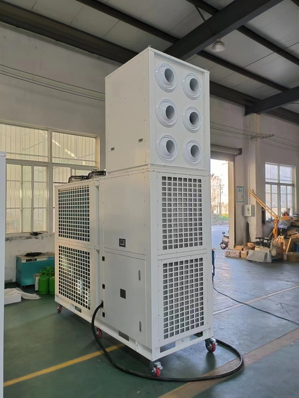 24Ton/84KW Aire acondicionado para tiendas industriales para eventos Exposición de tiendas, bodas, exposiciones de automóviles, campamentos de fiestas