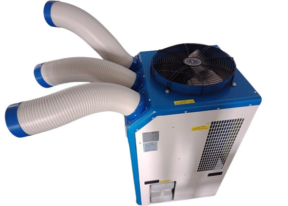 6500w Aire acondicionado portátil 22000btu Aire refrigerado AC Tres conductos