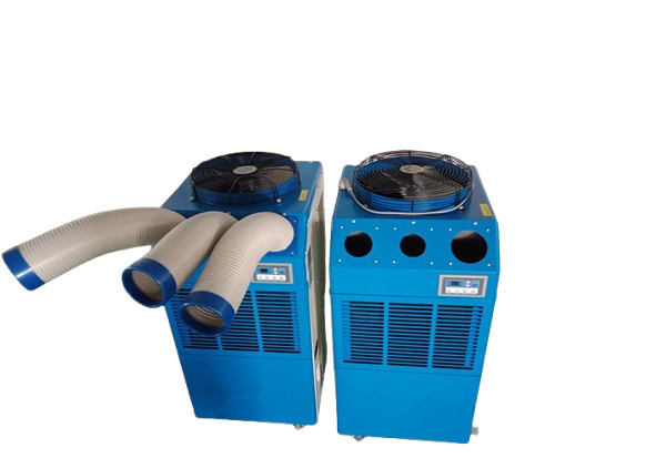 6500w Aire acondicionado portátil 22000btu Aire refrigerado AC Tres conductos