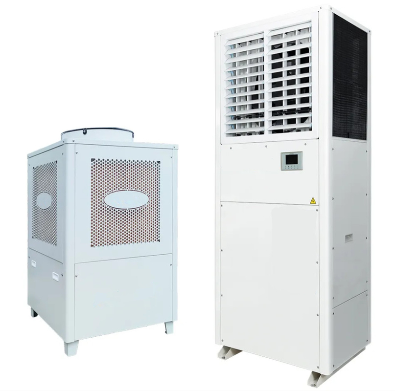 Aire acondicionado industrial de agua fría ahorrando energía, 25kw de enfriamiento Aire acondicionado de agua fría