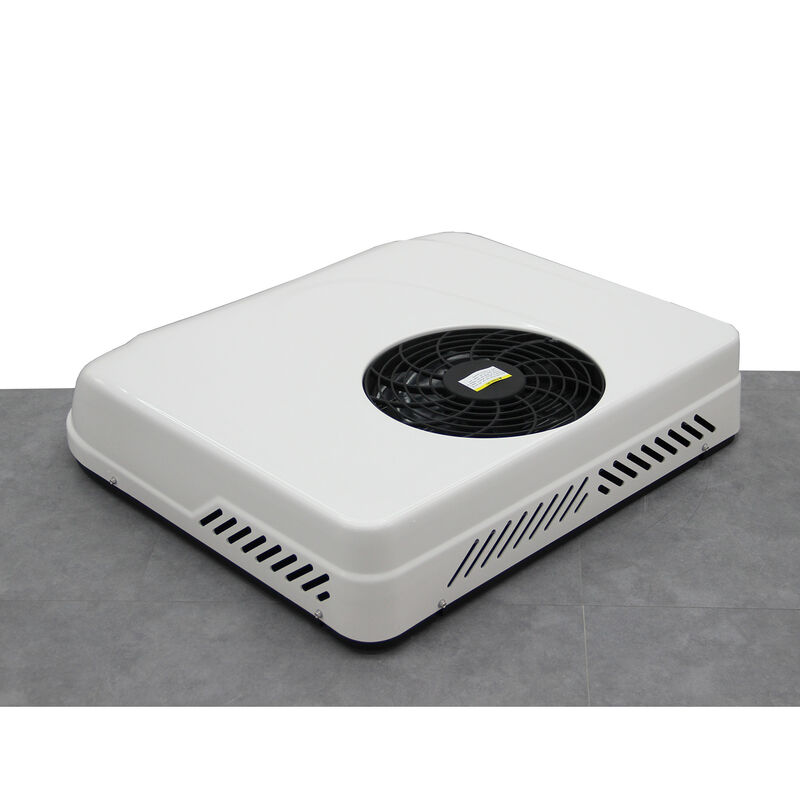 Aire acondicionado de 12 V CC de 12 voltios para techo, aire acondicionado marino, compacto, para vehículos recreativos, aire acondicionado de 24 V y 48 V para barcos y furgonetas